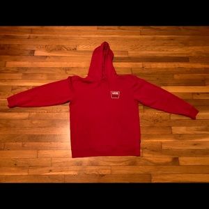 Vans Red Hoodie |Size M|